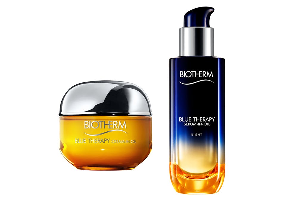Biotherm: Biotherm hudpleie,Blue Therapy krem, serum, tørr hud, vinterkremer til ansiktet, serum, oljer, vinterpleie
